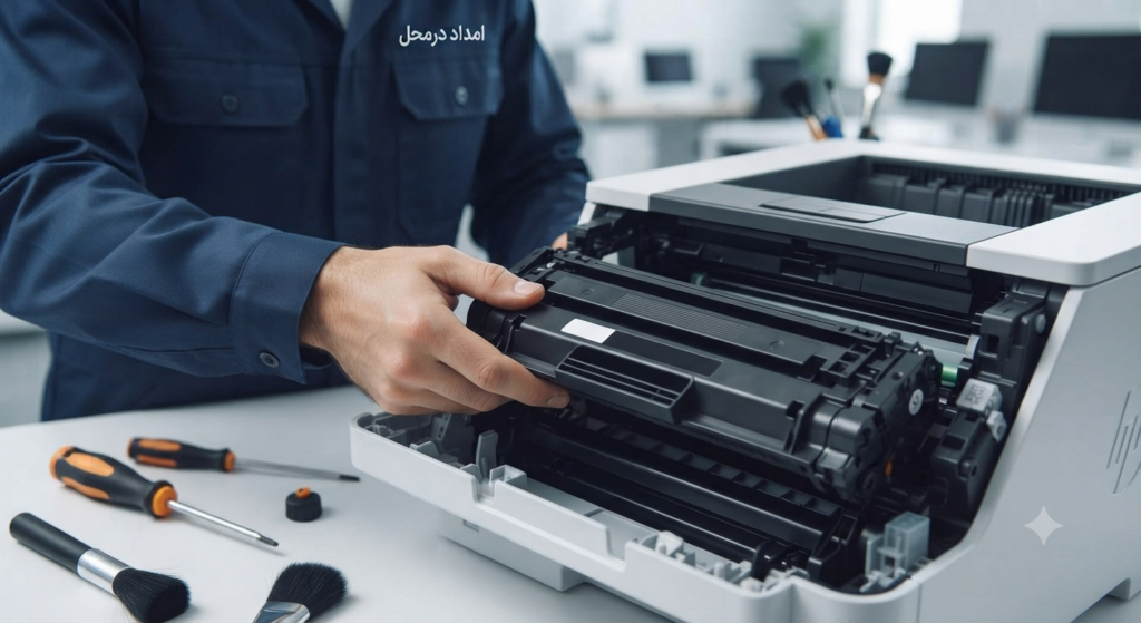 شارژ کارتریج در محل شیراز